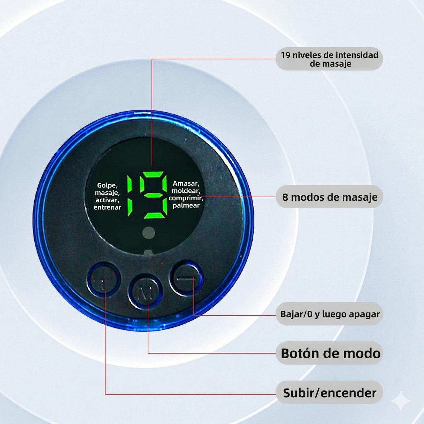 CirculaPod™ ~ Masajeador de Pies EMS